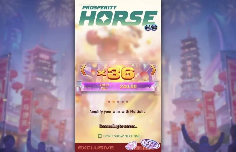 Prosperity Horse - პროგრესული მულტიპლიკატორი სპეციალურ რეჟიმში